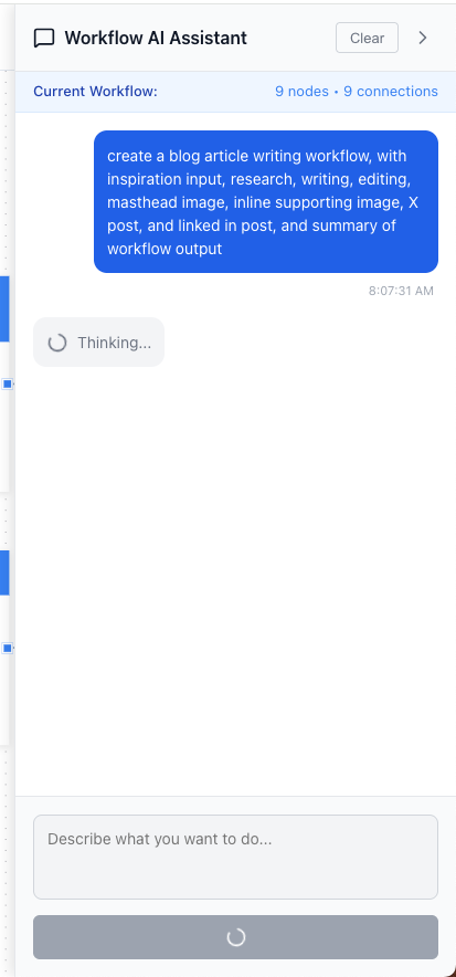 Workflow AI Assistant